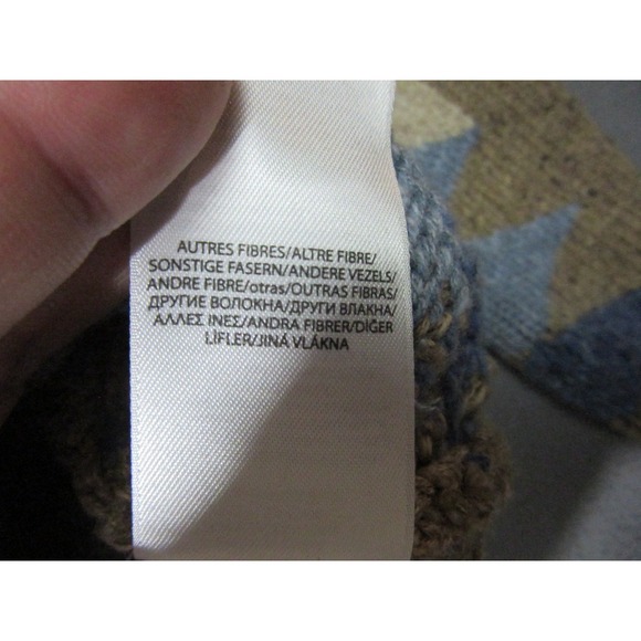 Polo Ralph Lauren Sweater Womens Small Beige Southwestern Aztec Wool Blend - Picture 6 of 14